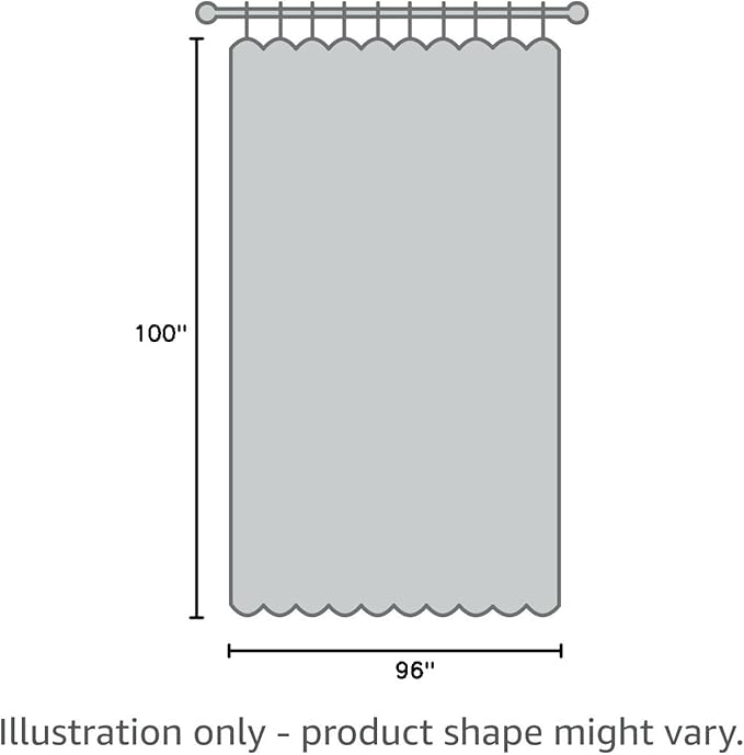 H.VERSAILTEX Linen Blackout Curtains Durable Thick Textured Linen Look 100% Blackout Patio Door Curtain Anti Rust Grommet Extra Wide Sliding Door Curtain Panel, W100 x L96 inch - Sage