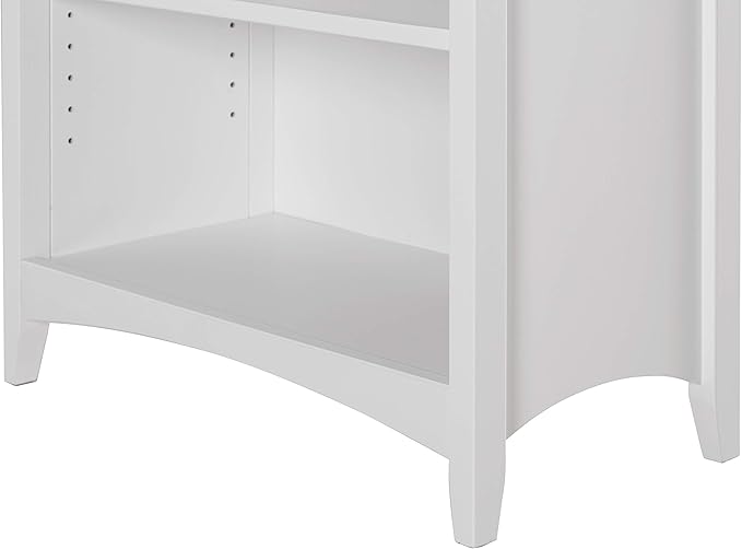 Camaflexi Shaker Style Bookcase, 72", White