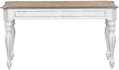 Liberty Furniture Industries Magnolia Manor Lift Top Writing Desk, W56 x D28 x H30, White
