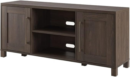 Henn&Hart Rectangular TV Stand for TV's up to 65" in Alder Brown, TV Stands for the Living Room