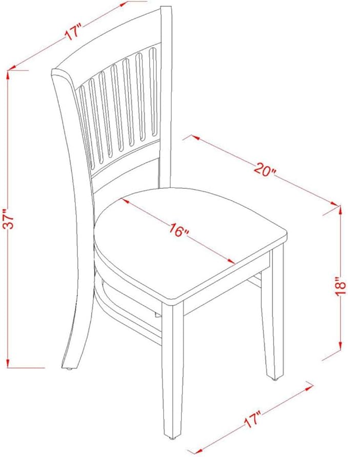 East West Furniture DMVA3-LWH-W 3 Piece Kitchen Table & Chairs Set Contains a Round Dining Room Table with Dropleaf and 2 Dining Chairs, 42x42 Inch, Linen White