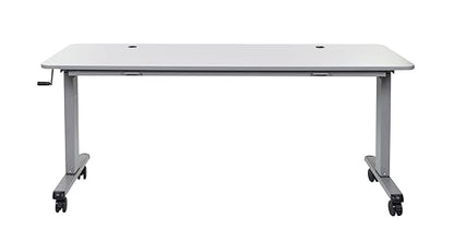 LUXOR STAND-NESTC-72 72" Adjustable Flip-Top Table Crank Handle