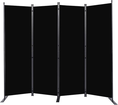 Room Divider 6FT Portable Room Dividers and Folding Privacy Screens, 88'' W Fabric Divider for Room Separation, 4 Panel Partition Room Dividers Freestanding Wall Divider Screen for Dorm Studio Office