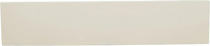 East West Furniture X627EL635-6 6 Piece Dining Table Set Contains a Rectangle Dining Room Table with X-Legs and 4 Doeskin Linen Fabric Parson Chairs with a Bench, 40x72 Inch, Multi-Color