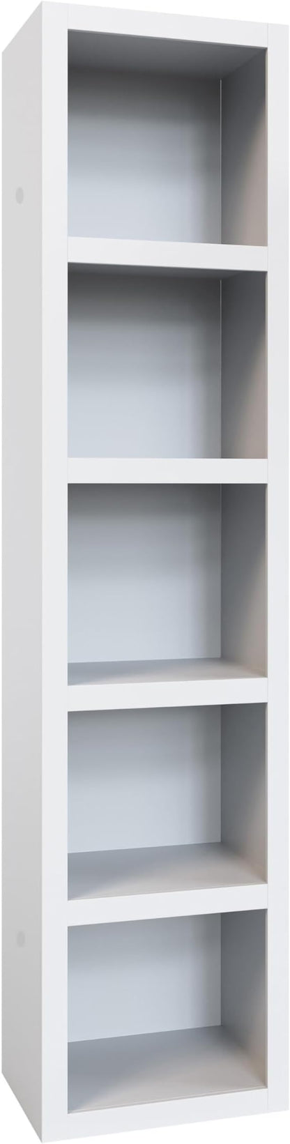 Oakland Living White 84-in Tall Wooden Bookcase Shelf