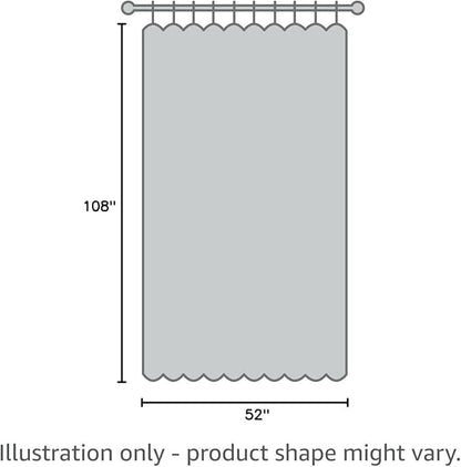 H.VERSAILTEX Linen Blackout Curtains 108 Inches Long 100% Blackout Thermal Insulated Textured Linen Look Curtain Draperies Anti-Rust Grommet, Energy Saving with White Liner, 2 Panels, Green Bay