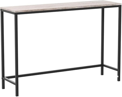 Console Table for Entryway Narrow Sofa Tables Entryway Table Rustic Narrow Entrance Console Table Front Door Console Table Accent Table for Living Room Entryway Corridor Hallway Natural Wood Color