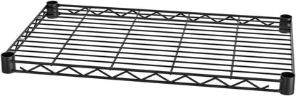 SINGAYE Shelf Wire Shelving Adjustable Storage Shelves Rack Standing Units for Kitchen Closet Laundry Bathroom Organizers Metal Pantry Narrow Mesh Gaps 12" D x 22" W x 59" H Black