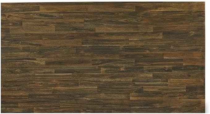 East West Furniture X777MZ716-5 5 Piece Kitchen Table Set for 4 Includes a Rectangle Dining Room Table with X-Legs and 4 Dark Khaki Linen Fabric Upholstered Chairs, 40x72 Inch, Multi-Color