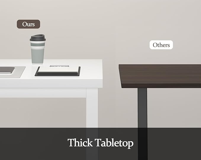 47.2 Inch Small Computer Desk, Home Office Desk, Modern Table for 2 Person Kids Student Gaming Computer Desk, Simple Office Table for Work,Craft,Writing,Studying, Etc., White