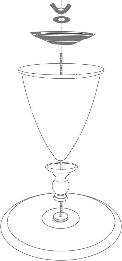 Small Round Side Table for Small Spaces, White Pedestal Modern Couch End Tables for Living Room, Unique Accent Sofa Drink Table Metal Martini Tables for Recliner, Bedroom