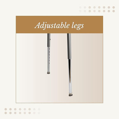 OEF Furnishings (2 Pack Height Adjustable Steel Stools, Grey, 19-27"