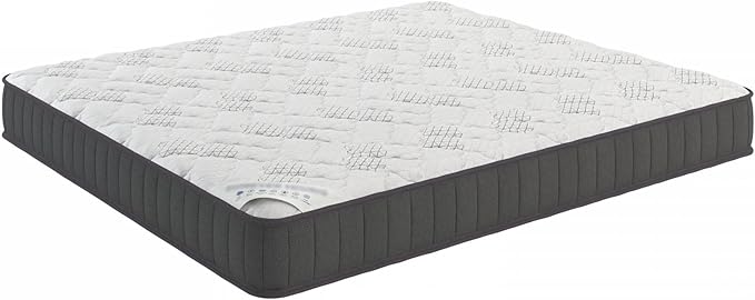 Ottomanson Full 9" Hybrid Mattress - Medium-Firm Support - Made in USA - Individually Pocketed Coils & CertiPUR-US Foam - Fiberglass-Free - Bed in a Box