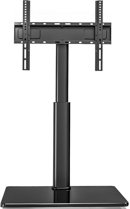 Swivel TV Floor Stand for 32-65 Inches TVs, 8 Level Height Adjustable Corner Small TV Stand Mount for Living Room/Bedroom, Holds up to 88 lbs,MAX VESA 400x400mm,Black