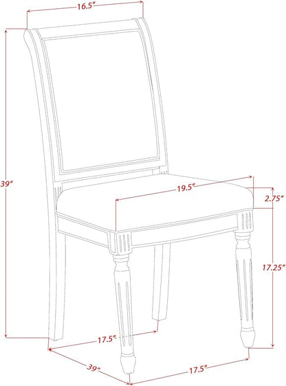LECY9-SBB-33 9-Piece Modern Dining Table Set Consists of a Dining Table and 8 Brown Textured Polyester Fabric Dinner Chairs with High Back - Sand Blasting Black Finish