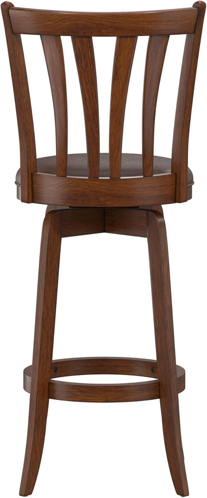 Hillsdale Savana Swivel Bar Stool, Cherry