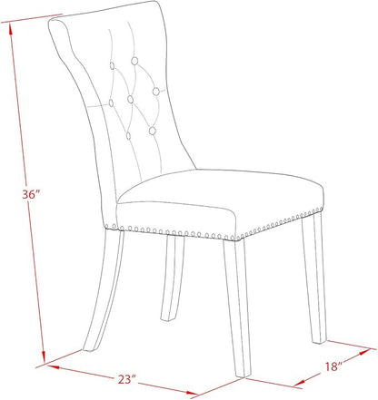 East West Furniture DLGA5-BLK-24 5 Piece Kitchen Table Set for 4 Includes a Round Dining Room Table with Dropleaf and 4 Black Linen Fabric Upholstered Chairs, 42x42 Inch, Black