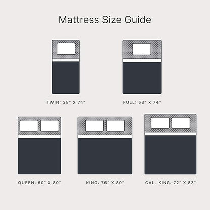 Signature Design by Ashley Queen Size Chime 12 Inch Medium Firm Hybrid Mattress with Cooling Gel Memory Foam for Pressure Relief, Fiberglass Free, Mattress In A Box
