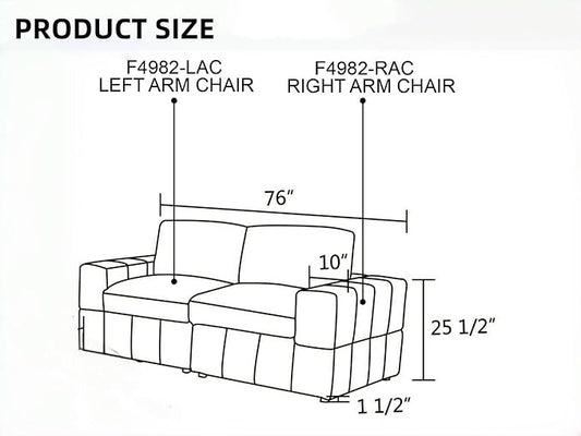 Sectional Couches for Living Room, Loveseat Sofa Comfy Cloud Couch with Deep Seats, Lounge Modern Living Room Furniture for Small Space, Dark Grey