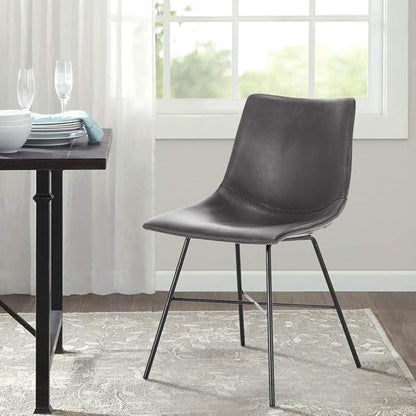 Poly and Bark Paxton Dining Chair, Set of 2 Grey