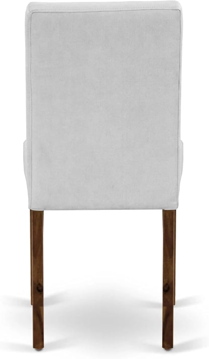 X12AS-0C8-27 - 14-Pc Dining Table Set contains an Extendable Rectangle Kitchen Table, 1 Coffee Table and 12 Polyester Fabric Dining Chairs, 39x120 Inch, Antique Walnut