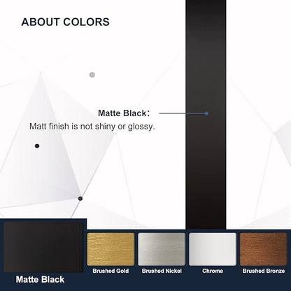 ANDY STAR Black Oval Mirror, 26x38'' Pill Shaped Mirror 1’’ Deep Metal Frame Wall Mounted Vertically&Horizontally Ideal for Limited Space