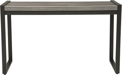 Liberty Furniture INDUSTRIES Tanners Creek Writing Desk, W51 x D24 x H30, Medium Gray
