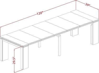 X02X2-2C6-30 4-pc Dining Room Table Set a Rectangular Kitchen Table and a wooden Bench and 2 Wire Brushed Black Polyester Stackable Chair, 39x120 Inch, Wire Brushed Black
