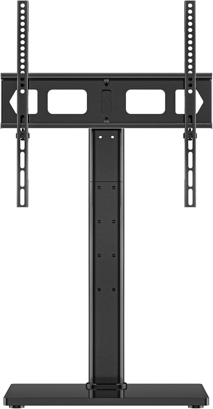 Universal Swivel TV Stand Base Table Top TV Stand for 23-60 Inch TVs 70 Degree Swivel, 6 Height Adjustable Monitor Mount Stand, Max VESA 400x400mm,Holds up to 88lbs TS206