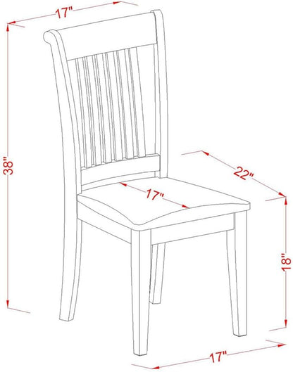 East West Furniture DLPO5-SBR-C 5 Piece Dinette Set for 4 Includes a Round Dining Room Table with Dropleaf and 4 Linen Fabric Upholstered Dining Chairs, 42x42 Inch, Saddle Brown
