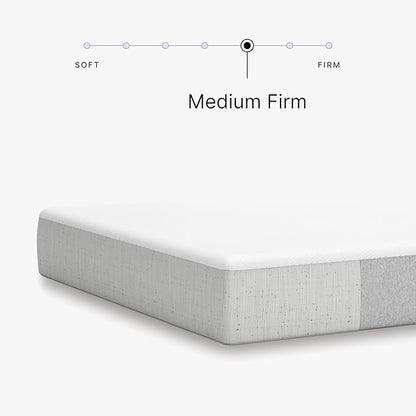 Signature Design by Ashley Queen Size Cool Max 12 Inch Medium Plush Cooling Gel Infused Memory Foam Mattress for Pressure Relief, Fiberglass Free, Mattress in A Box