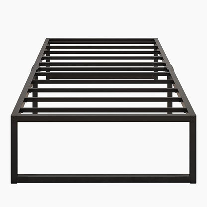 14 Inch Twin XL Bed Frames Heavy Duty Sturdy Metal Platform Bed Frame No Box Spring Needed, Noise Free, Easy Assembly, Black