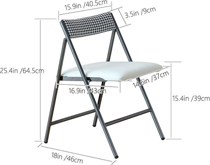 Folding Dining Table Set for 4, Foldable Kitchen Dinner Table and 2 Chairs Set, Extendable Space Saving Drop Leaf Table with Wheels and Storage