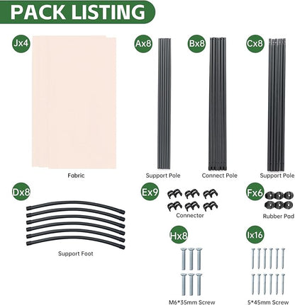 YASRKML Room Divider Folding Privacy Screens, Portable Room Divider Panel 4 Panel Partition Room Dividers Screen, Freestanding Room Partitions and Dividers Fabric Dividers for Room Separation, Beige