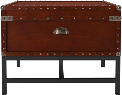 SEI Furniture Voyager Storage Cocktail Table - Espresso