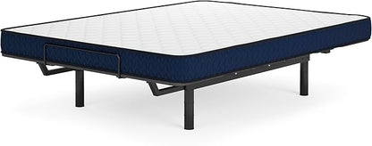 Signature Design by Ashley Full Size Medium Firm 6 Inch Memory Foam Mattress with Breathable Quilted Cover, Fiberglass Free, Mattress in A Box