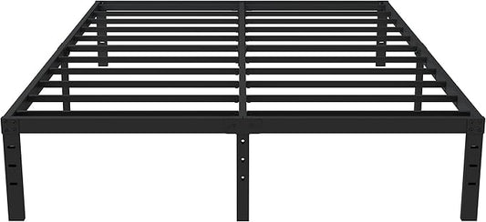 California King Metal Bed Frame, 14 Inch Heavy Duty Storage Platform Bed Frame with 2500lbs Steel Slats Support, Easy Assembly, Black