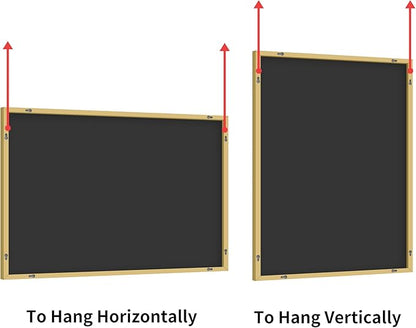 KOCUUY 30x48 Inch Large Gold Wall Mounted Mirror,Aluminum Framed Decorative Rectangular Bathroom Mirror for Wall Over Sink,Vanity Mirror for Bedroom Living Room Bathroom,Functional Oversized Mirror