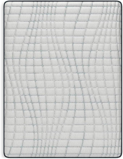 Signature Design by Ashley Hybrid 1300 13 Inch Plush Gel Memory Foam Mattress with Edge Support for Pressure Relief, Queen, Fiberglass Free, Mattress in A Box