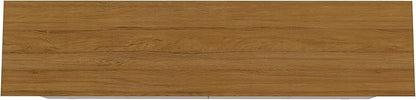 Manhattan Comfort Yonkers Mid Century Modern Sideboard Cabinet with Soft Close Doors, 4 Cubby Storage Spaces, Solid Wood Splayed Legs, Versatile Accent Buffet Stand, Off White/Cinnamon