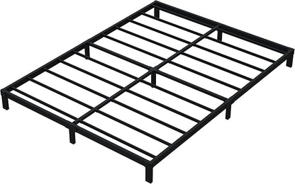 7 Inch Full Bed Frame No Box Spring Need, Low Profile Metal Platform Full Size Bed Frame, Heavy Duty Support Bedframes Full, Easy Assembly