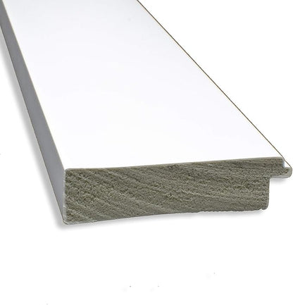 Amanti Art White Bathroom Mirror for Over Sink, 26x26 Cabinet White Square Vanity Mirror, Medium Modern Frame, Hangs Horizonally and Vertically, Bathroom Wall Decor, Beveled Edge from WI, USA