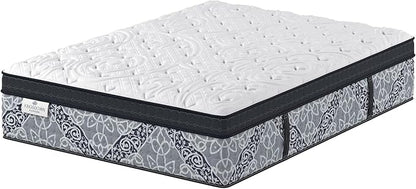 Kingsdown Passions Kelbrooke 16" Plush Euro Pillow Top Hybrid Mattress California King, Gel Memory Foam Layer Motion Isolation Quilted Top Premium Mattress