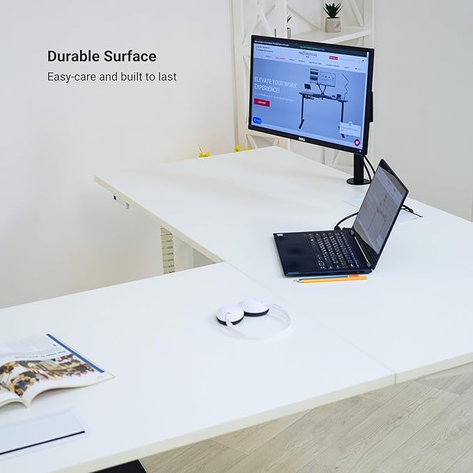 Standing Desk: FLT-05, DT-3030-BB, DT-4830-BB, DA-10-Black