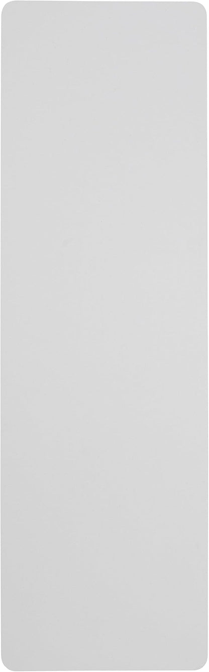 Flash Furniture Elon 8' Rectangular All-Occasion Plastic Folding Event Table, Foldable Portable Banquet Table for Indoor/Outdoor Events, White