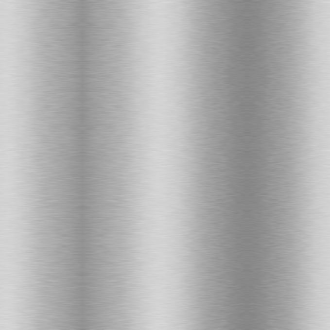 Armen Living Madrid 30" Bar Height Swivel Modern Grey Faux Leather and Brushed Stainless Steel Bar Stool for Kitchen Island Counter