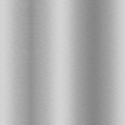 Armen Living Titana 26" Counter Height Swivel Grey Faux Leather and Brushed Stainless Steel Bar Stool