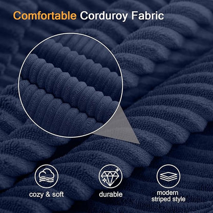 MeMoreCool Boneless Folding Sofa Bed Queen, Corduroy Convertible Sleeper Chair, Foldable Foam Mattress Chair, Comfy Fold‑Out Futon Couch Bed, Large Floor Sofa Couch for Living Room Guest