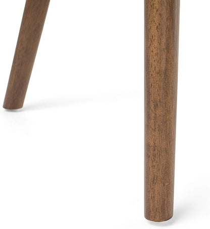 Christopher Knight Home Benson Mid-Century Modern 7 Piece Dining Set, Mint and Walnut