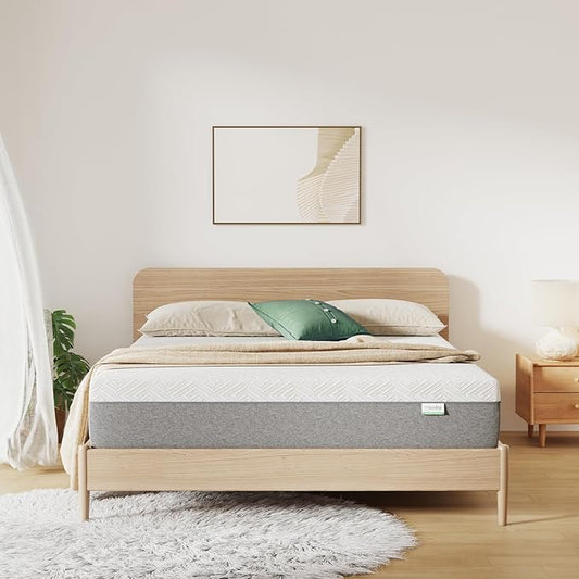 Novilla Mattress Queen Size, 8 Inch Cooling Memory Foam Queen Mattress in a Box for Contour Support & Pressure Relieving & Plush Comfort, CertiPUR-US Certified Foam